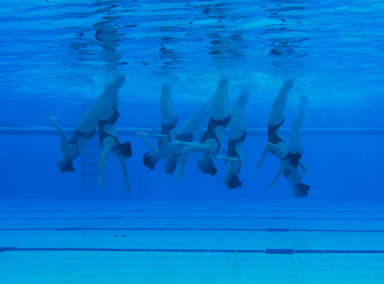 La Natación Sincronizada "toma" la C.D. Amaya